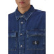 Calvin Klein Ανδρικό πουκάμισο Oversized Linear Denim Shirt